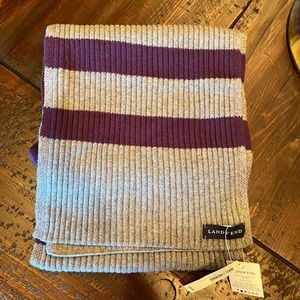 Lands’End 80 inch knit scarf NWT